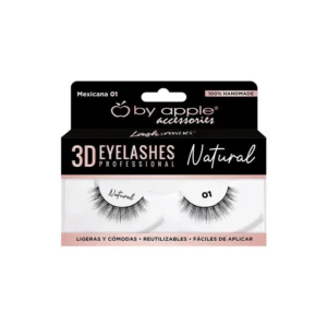 Pestañas 3D Eyelashes Professional Natural By Apple Accessories
