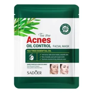 Mascarilla Facial Control de Acné Tea Tree Sadoer